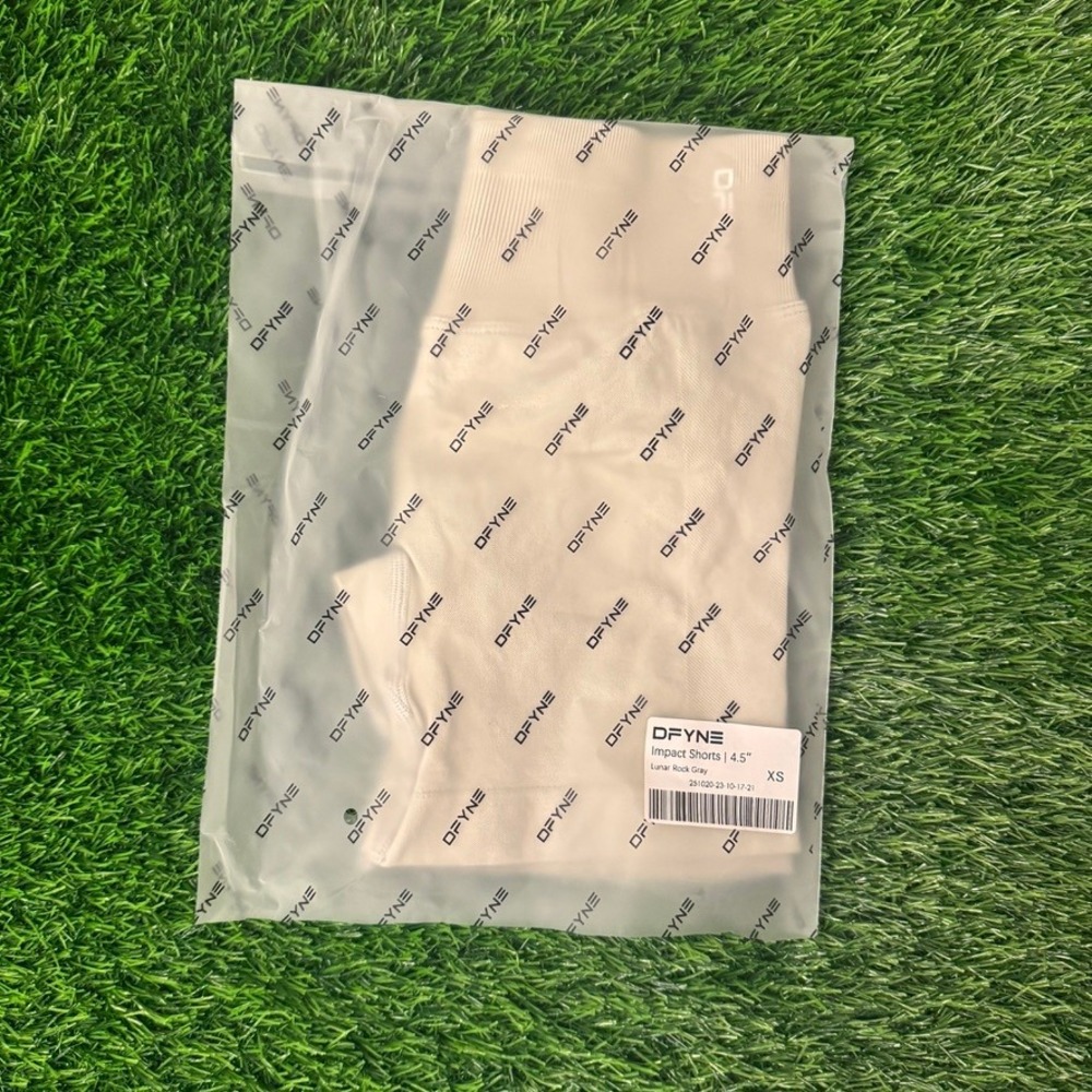 Dfyne impact shorts 4.5" lunar rock gray extra small - Picture 4 of 5